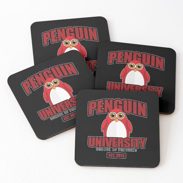 Item preview, Penguin University - Red 2 designed and sold by Adamzworld.