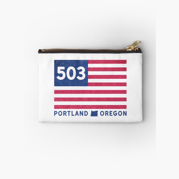 Item preview, Portland Oregon 503 American Flag USA Home Pride designed and sold by ripsydesigns.