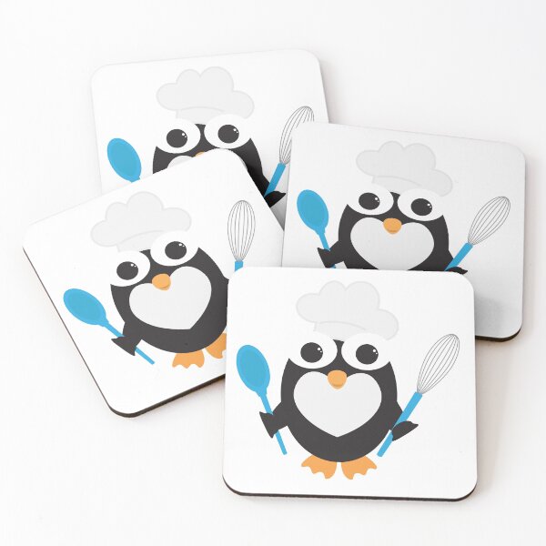 Item preview, Penguin Chef Baking with Chef Hat designed and sold by sigdesign.