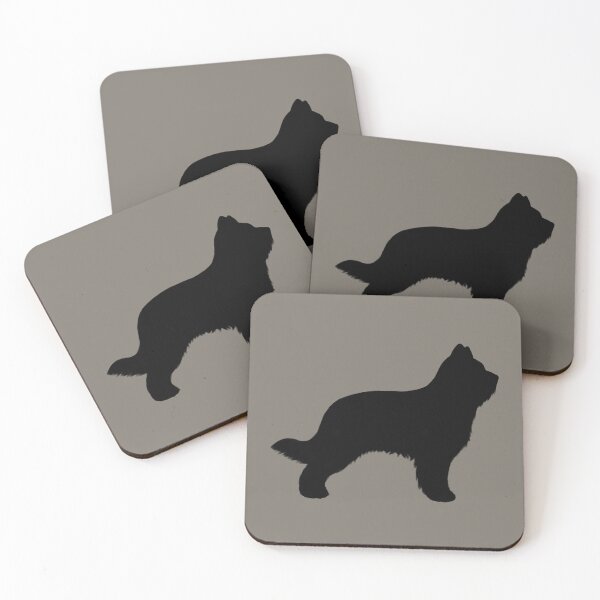 Item preview, Briard Dog Silhouette(s) designed and sold by Jenn Inashvili.