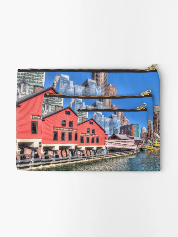 Thumbnail 2 of 4, Zipper Pouch, Boston Tea Party designed and sold by RandyDyer.
