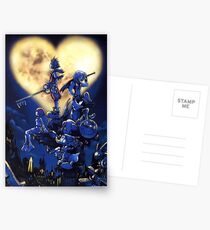 Kingdom Hearts Box Art Postcards