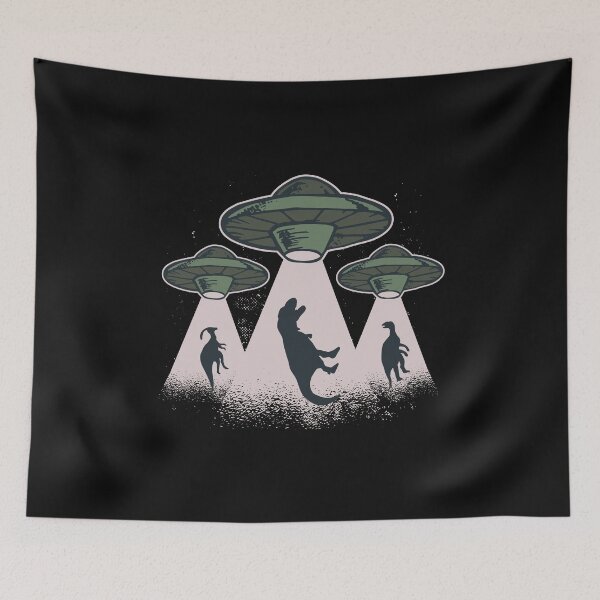 Item preview, Aliens, UFO, dinosaurs designed and sold by DerSenat.