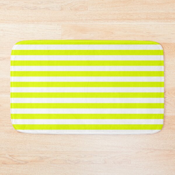 Item preview, Lemon Lime and White Horizontal Stripes designed and sold by ColorPatterns.