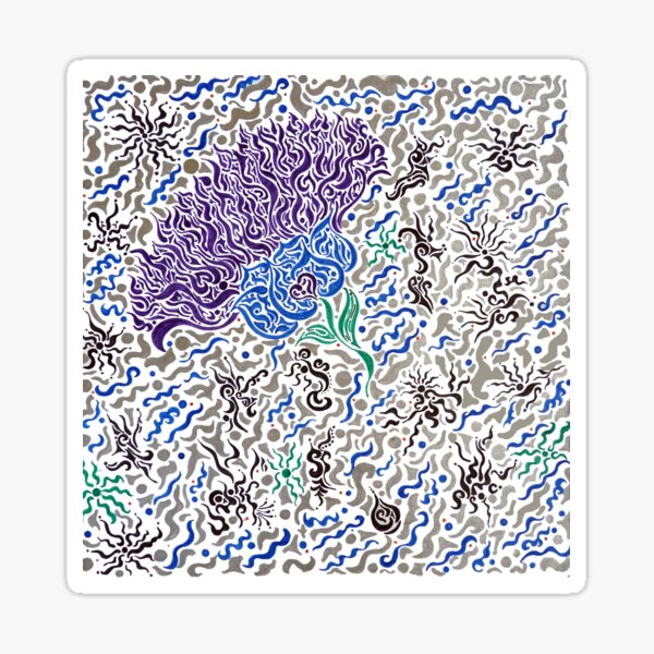 Hearts In Bloom Sticker