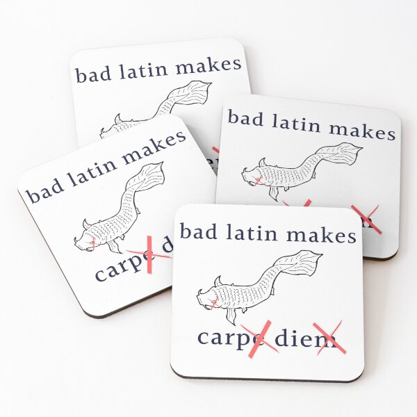 Item preview, Bad Latin / Carpe Diem - Carp Die designed and sold by CorneliusTul.