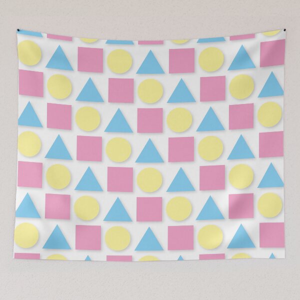 Item preview, Triangles, squares, circles designed and sold by lathspell.