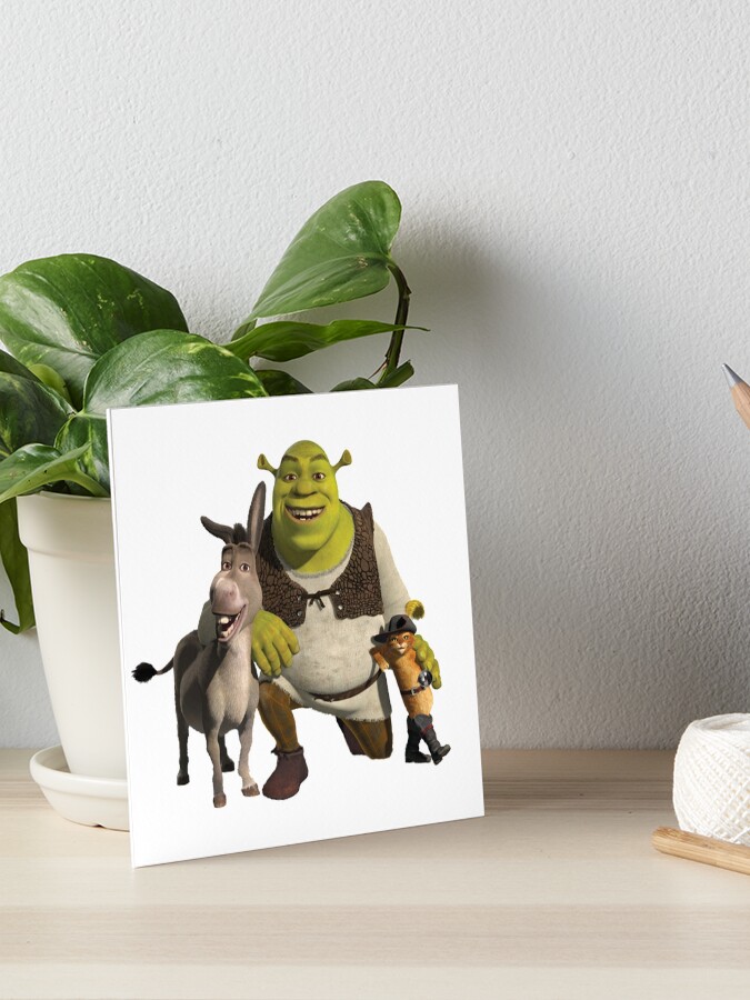 Puss in Boots, Shrek and Donkey iPad Case & Skin for Sale by Morphey22