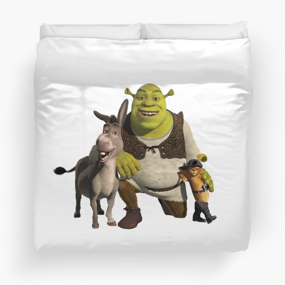 Puss in Boots, Shrek and Donkey iPad Case & Skin for Sale by Morphey22