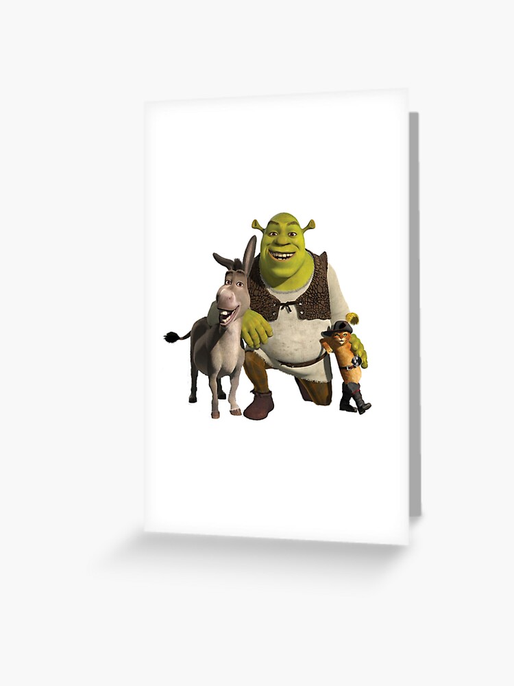 Puss in Boots, Shrek and Donkey iPad Case & Skin for Sale by Morphey22