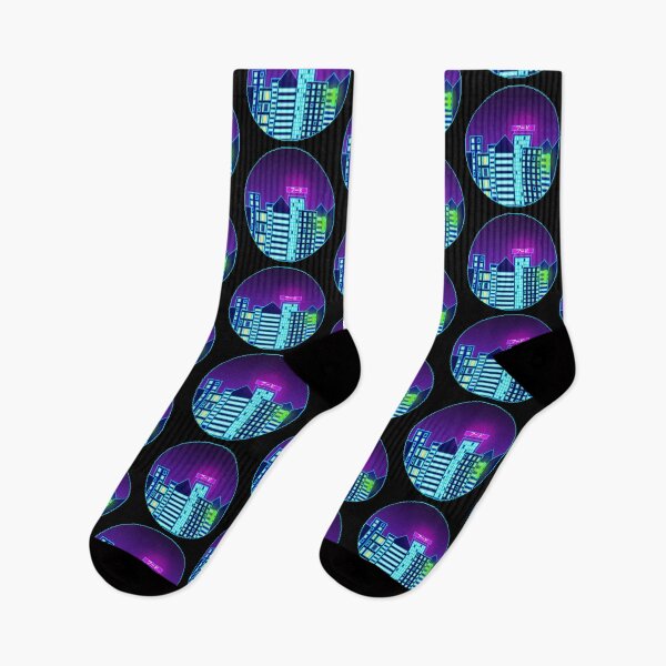 Item preview, Vaporwave City Pixel designed and sold by ssydneyart.