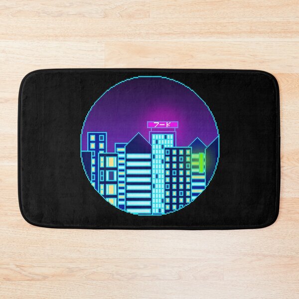 Item preview, Vaporwave City Pixel designed and sold by ssydneyart.