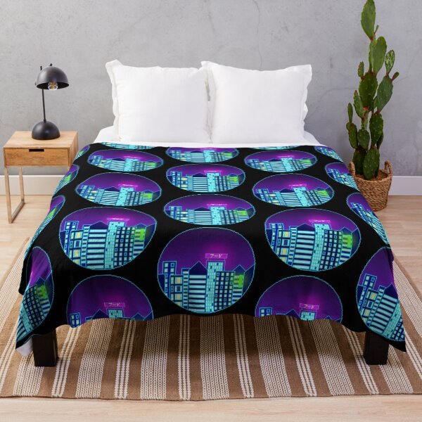 Item preview, Vaporwave City Pixel designed and sold by ssydneyart.