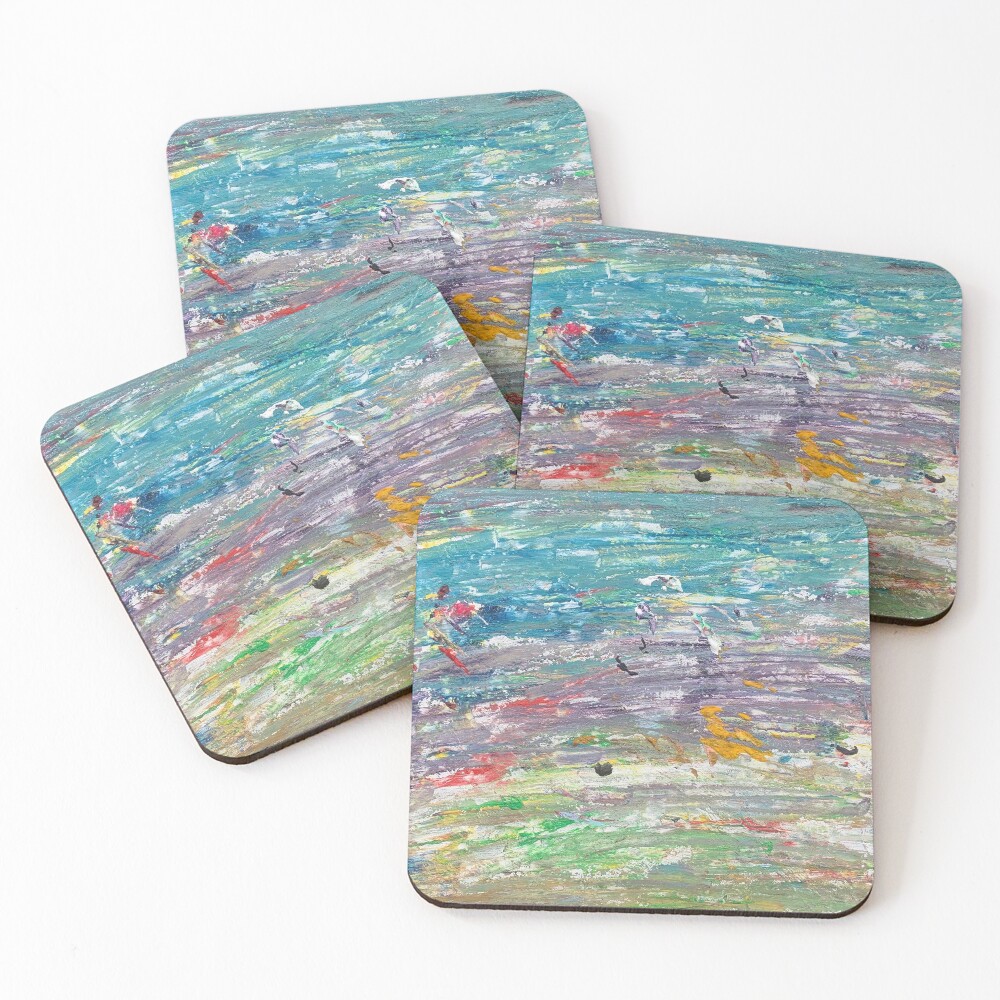 Item preview, Coasters (Set of 4) designed and sold by PoolLoops.