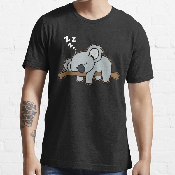 Agarra este lindo oso de koala durmiente Camiseta esencial