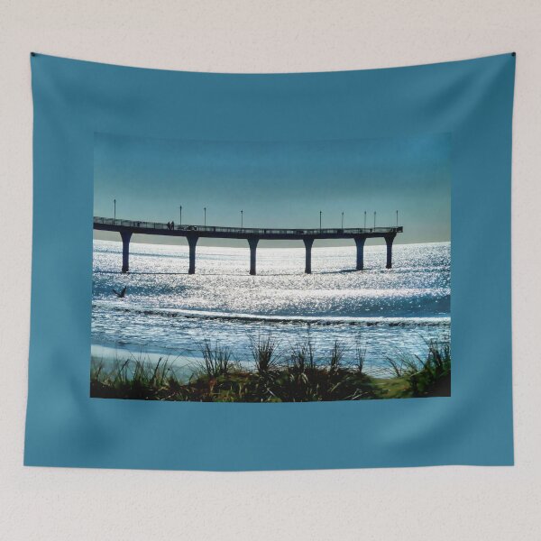 Item preview, The Pier's Silhouette designed and sold by PictureNZ.