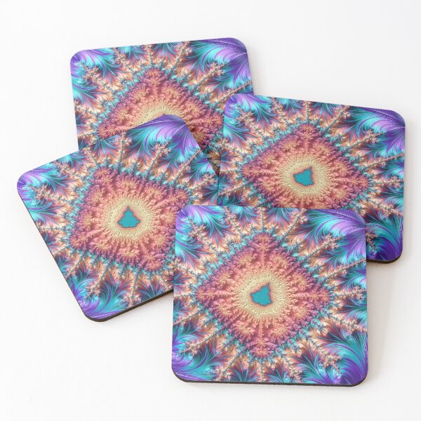 Item preview, Elegant Fractal Square designed and sold by Elisabeth Lucas.