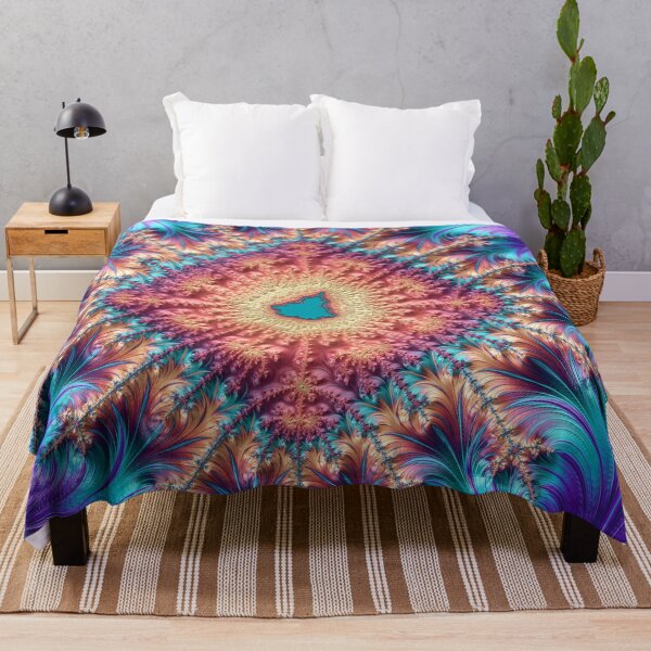 Item preview, Elegant Fractal Square designed and sold by Elisabeth Lucas.