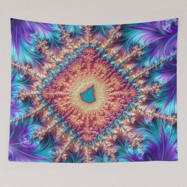 Item preview, Elegant Fractal Square designed and sold by Elisabeth Lucas.