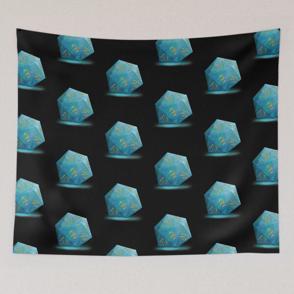 Item preview, Light Blue Gemstone D20 designed and sold by ItsMeOsi.