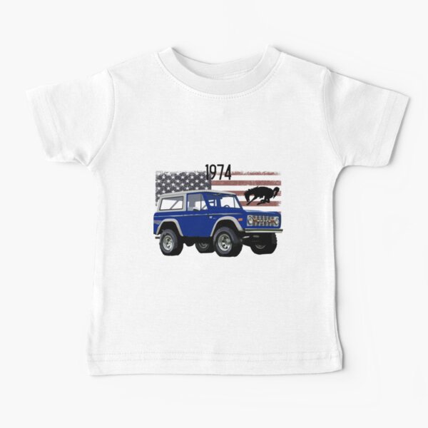 Ford Bronco Baby Tee - Natural - X-Small