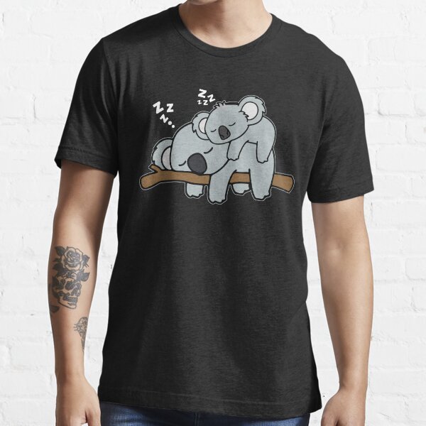 Agarra este lindo oso de koala durmiente Camiseta esencial
