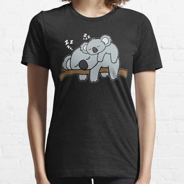 Agarra este lindo oso de koala durmiente Camiseta esencial
