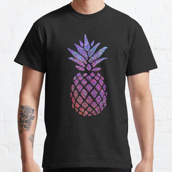 glitter pineapple shirt