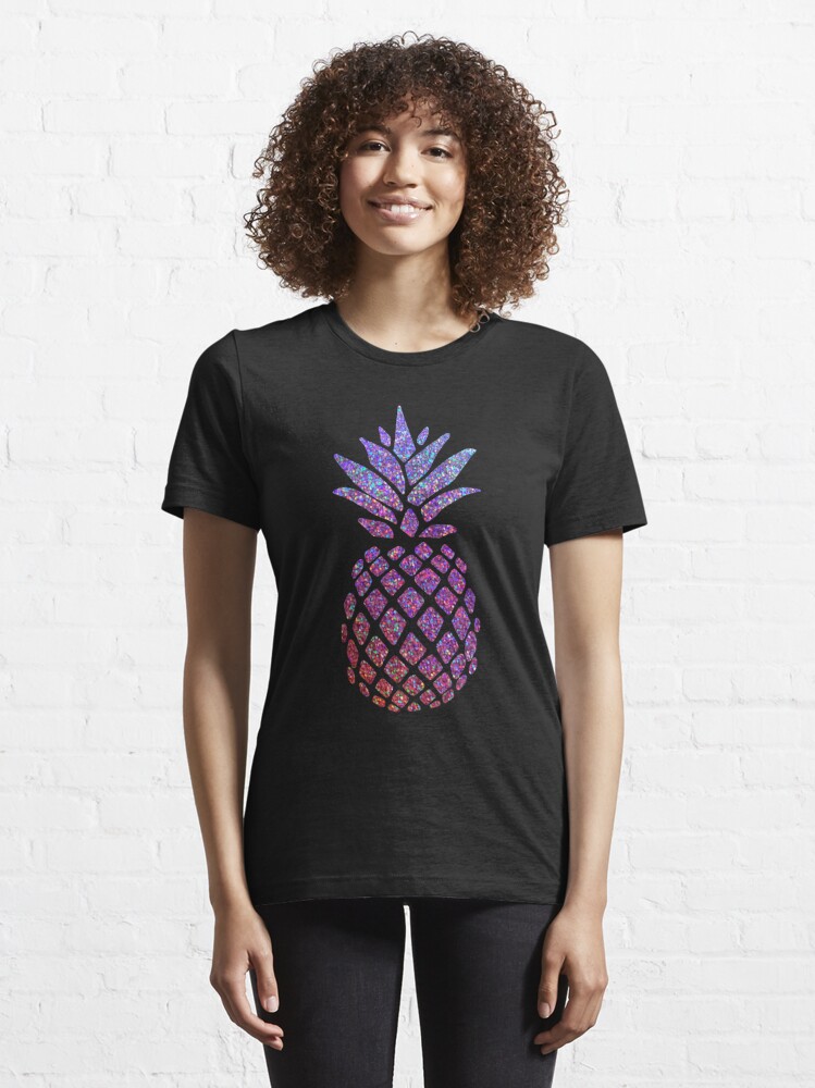 Rainbow Watercolor Pineapple Active T-Shirt for Sale by