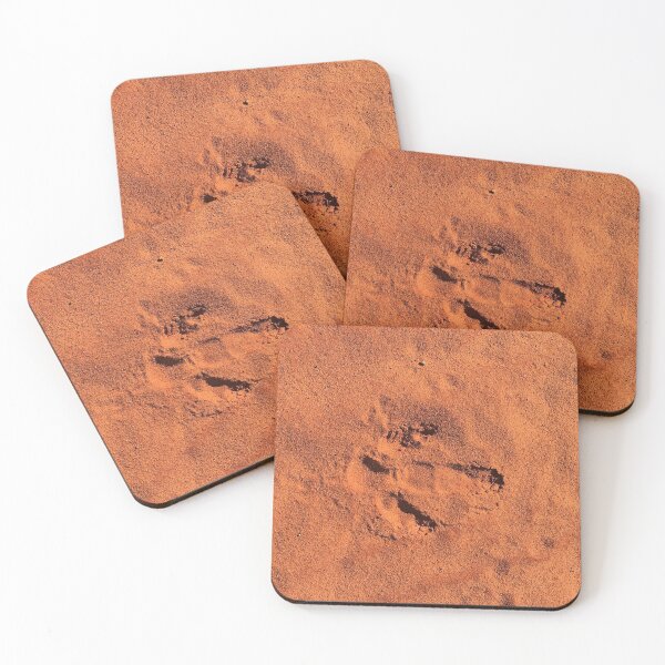 Item preview, Emu tracks in the red sands of Central Australia  designed and sold by ChrissyWild.