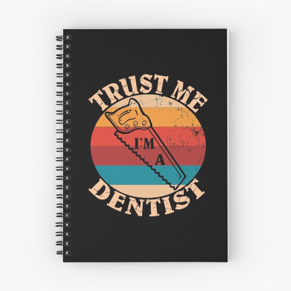 Item preview, Funny Retro Dental Surgeon -Trust Me I'm A Dentist Gift designed and sold by Grabitees.