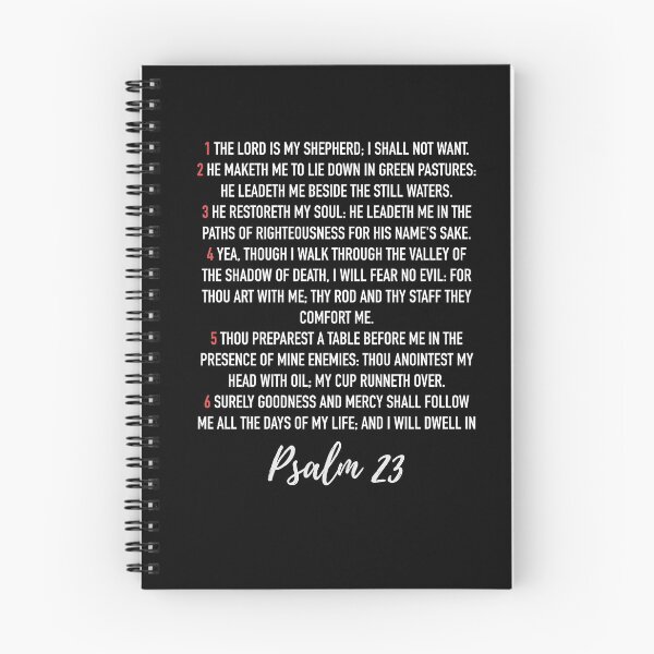 Item preview, Psalm 23 of the Bible - Biblical Quote (Book of Hebrew Psalms) designed and sold by isstgeschichte.