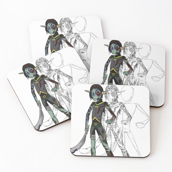Item preview, Elf Warrior Character Drawing Progression designed and sold by Vicki Lau.
