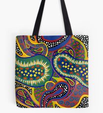 'Cellular' - Abstract mix of colour and design Tote Bag