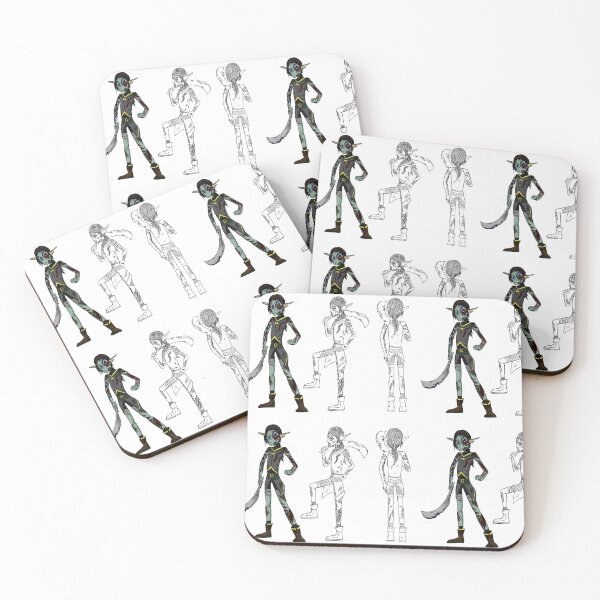 Item preview, Elf Warrior Character Drawing Sides designed and sold by Vicki Lau.
