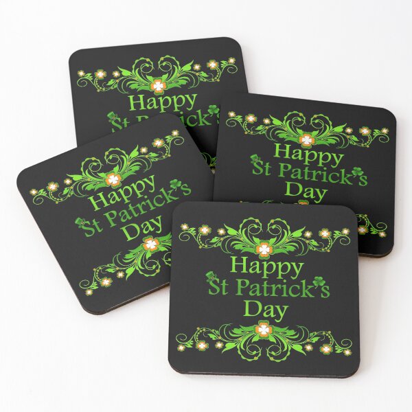 Item preview, Happy St Patricks Day decorative designed and sold by rainsdesigns.