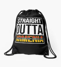 Straight Outta Armenia Drawstring Bag