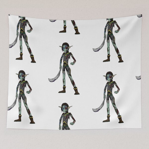 Item preview, Elf Warrior Character designed and sold by Vicki Lau.