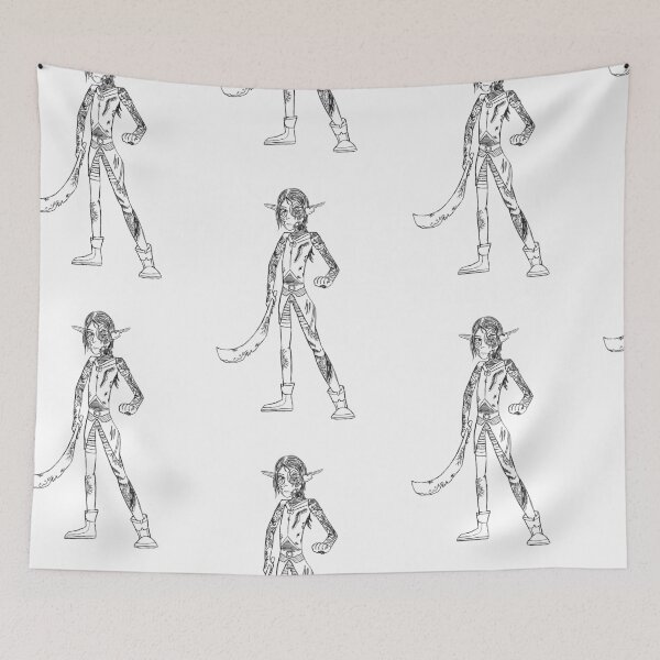 Item preview, Elf Warrior Character designed and sold by Vicki Lau.