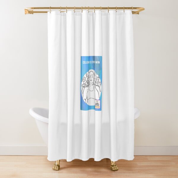 Celebrate Every Win Shower Curtain