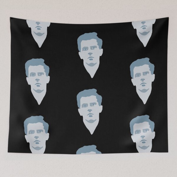 Item preview, Wittgenstein - Language Game Philosophy Blue Version designed and sold by isstgeschichte.