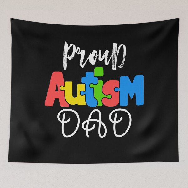 Item preview, Proud Autism Dad Shirt for Men Autism Awareness Gifts designed and sold by Dolphin Graphic.