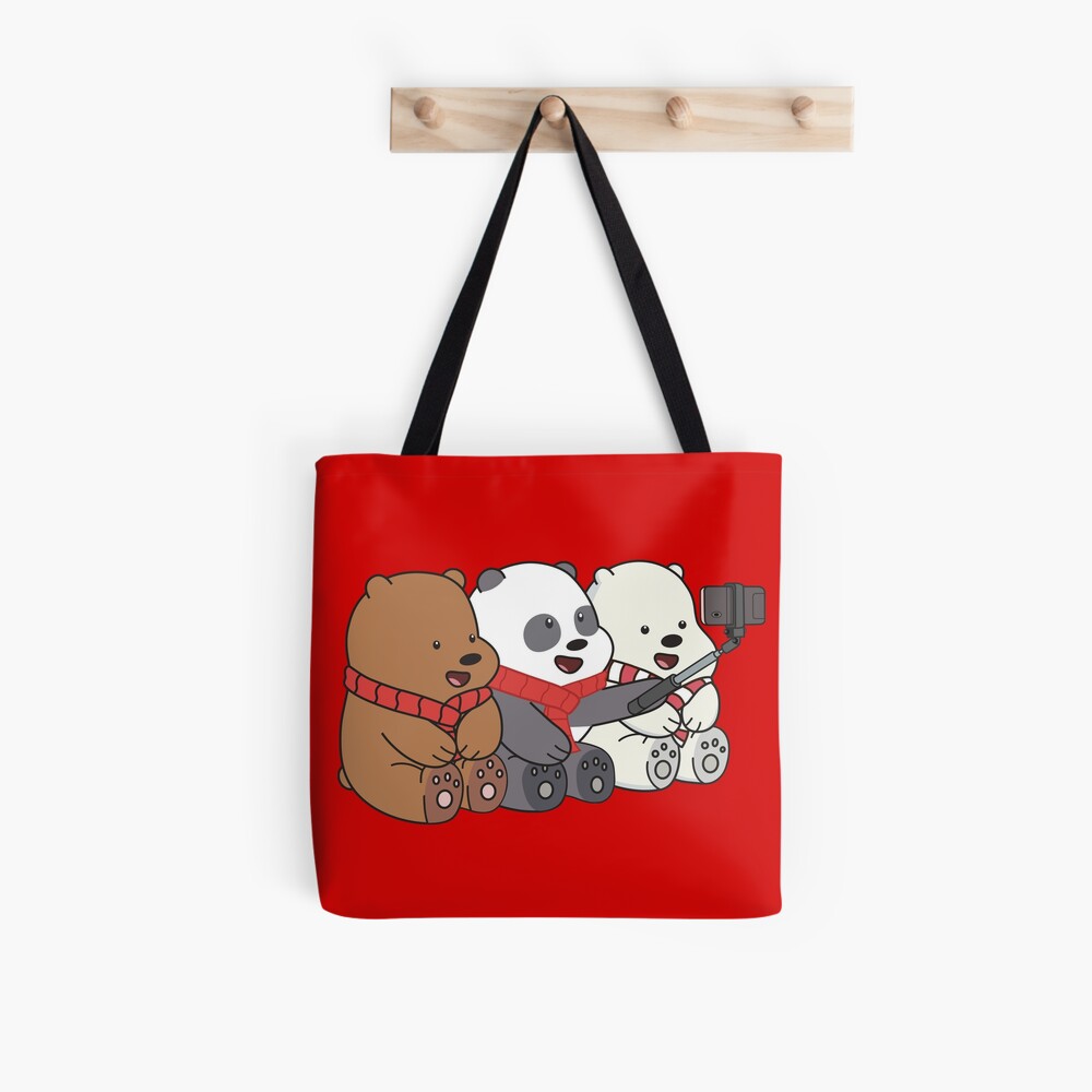 Miniso, Bags, Miniso We Bare Bears Tote Bag