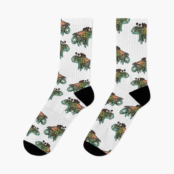 Item preview, Coloured Forest Dragon with Mushrooms designed and sold by Breanne Goby.