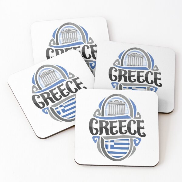 Item preview, Greece Hand Drawn Lettering Name Growing Up Greek designed and sold by ProjectX23.