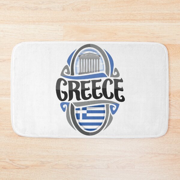 Item preview, Greece Hand Drawn Lettering Name Growing Up Greek designed and sold by ProjectX23.