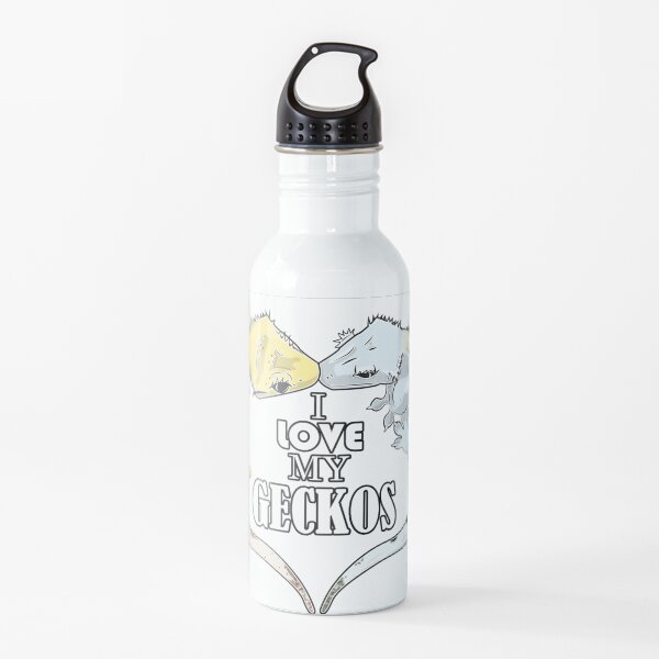 Gecko Heart Water Bottle