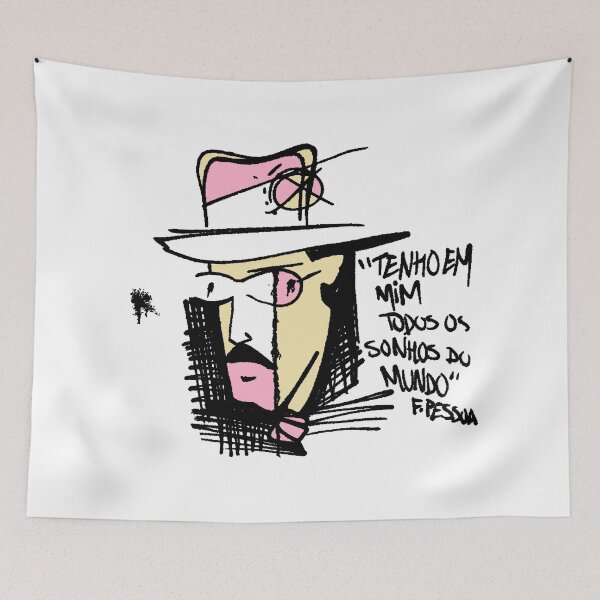 Item preview, "Tenho em mim todo os sonhos do mundo" (pink/yellow) designed and sold by Rafael da Silva.