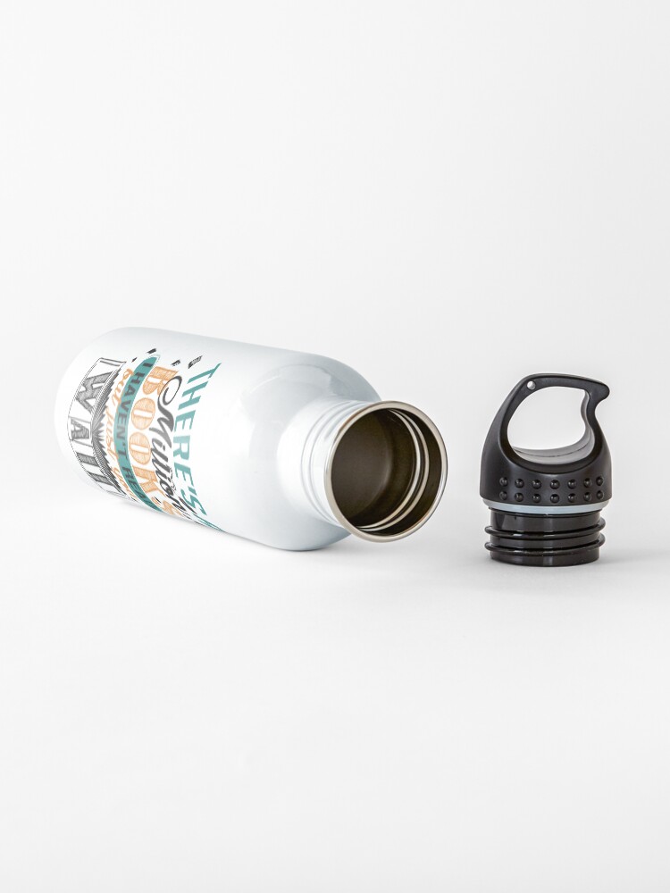 Alternate view of There's A Million Books I Haven't Read... Water Bottle