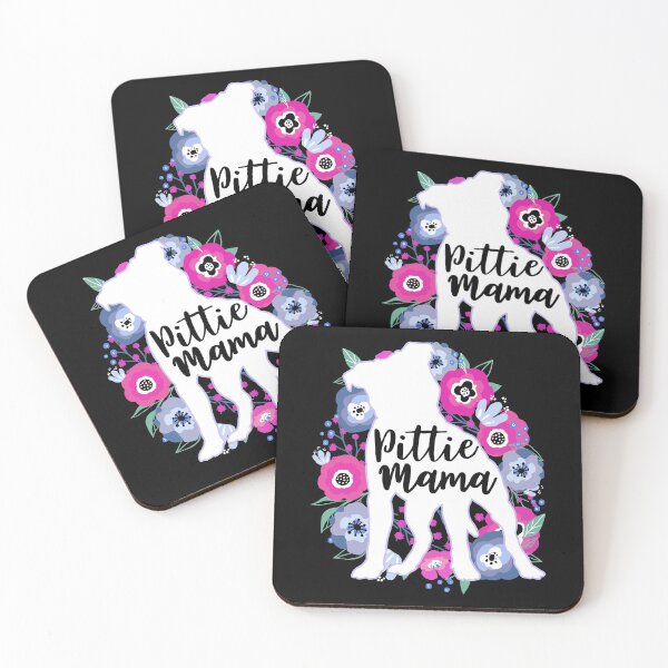 Artikelvorschau, Pittie Mama Flower platzte entworfen und verkauft von PrettyPittie Shop.